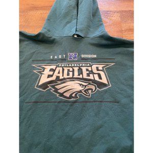 NFL Team Apparel Philadelphia Eagles Sweatshirt Hoodie Men’s XL 26x27